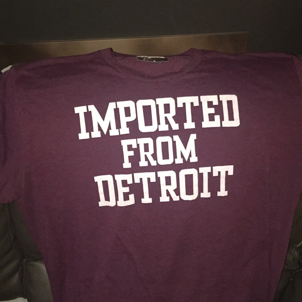 Pure detroit imported from Detroit tee